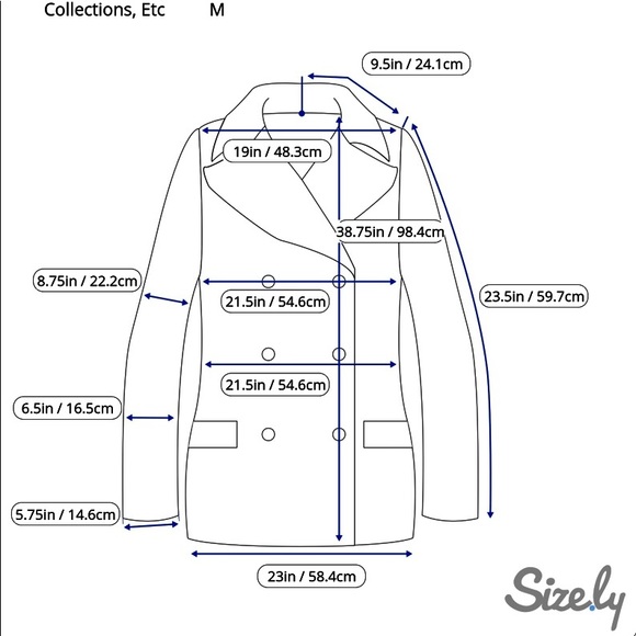 Collections Women’s Winter Fleece Toggle Coat M - Picture 12 of 12